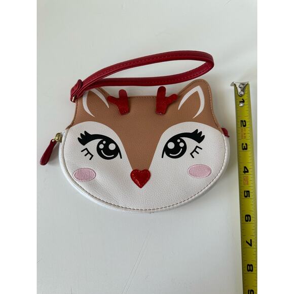 Betsey Johnson Reindeer Holiday Wristlet - Picture 4 of 7